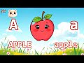 🧁 ABC Song for Nursery Kids | A to Z Alphabet Learning | Cute Animation