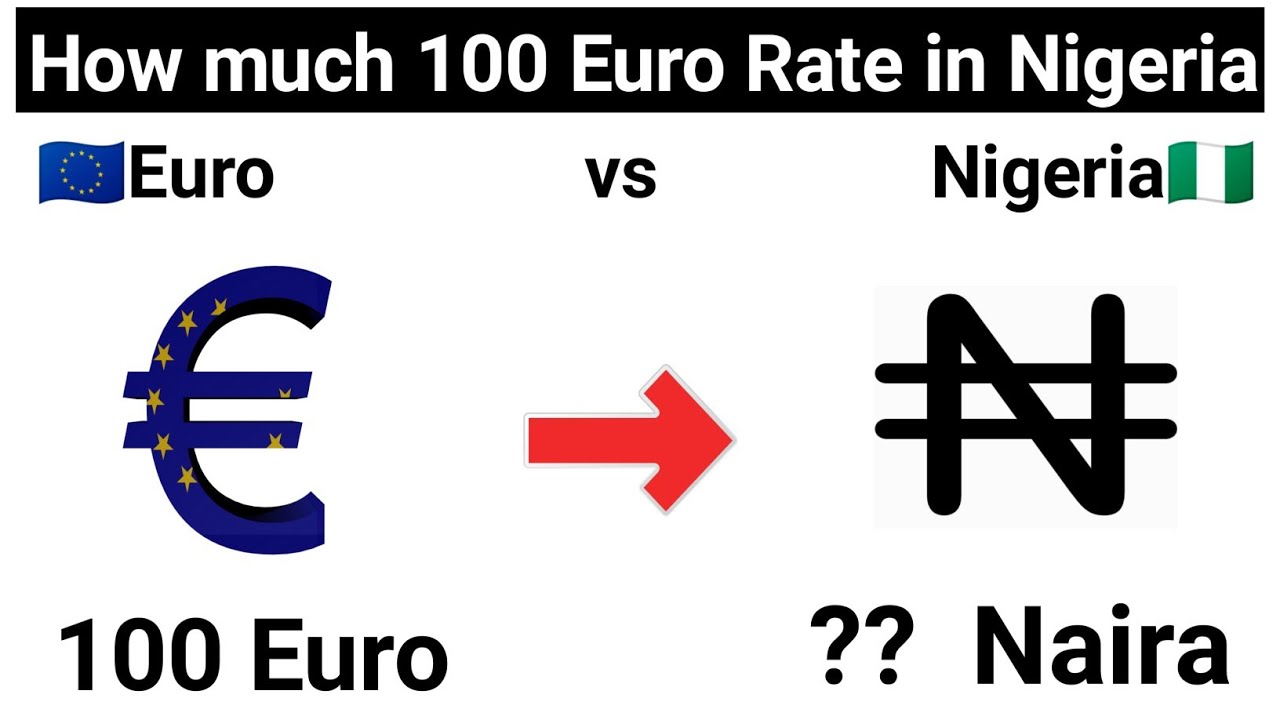 What Is The Rate Of 100 Euro In Nigerian Naira Today | 100 Euro In Nigerian Naira | Euro To Naira