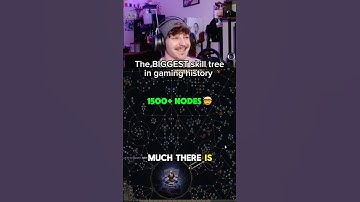 THIS game has the BIGGEST skill tree in gaming HISTORY 🤯 #shorts #gaming #memes #funny