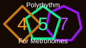 4:5:7 Polyrhythm Metronome