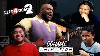 TEAM FIRES Reaction to OOHAMI ANIMATION! - Left 4 Dead 2 Malaysia (150,000 Subscribers Special)