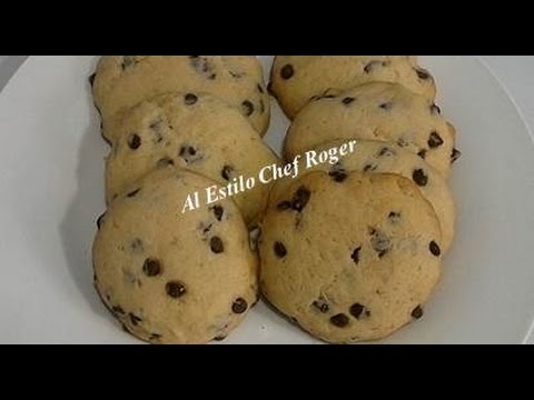 GALLETAS CON CHISPAS DE CHOCOLATE, Receta #246, Triki-trakes, chokis, chips ahoy. | Chef Roger Oficial