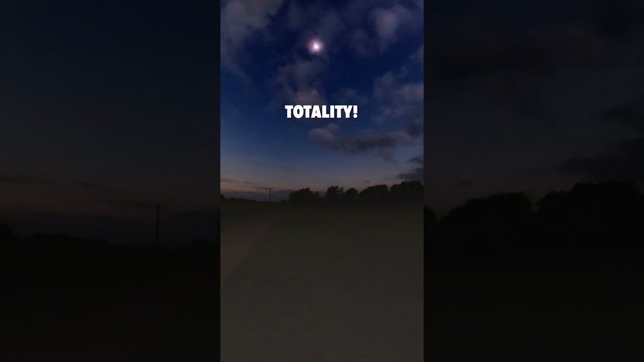The final seconds before totality during yesterday's solar eclipse in Texas!