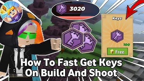 How To Quickly Get Keys On Build And Shoot ( Build And Shoot ) - [ Blockman Go:Adventure ] Koto BG