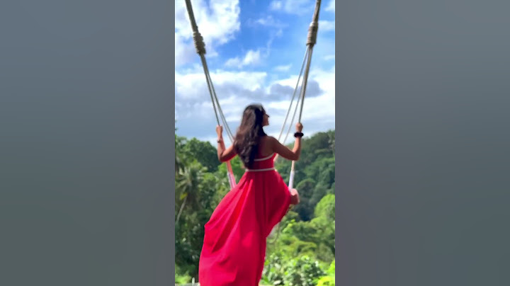 Is the Famous Bali Swing overrated?!? | #shorts #youtubeshorts #tiktok #trending