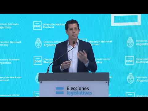 EN VIVO| Mensaje del ministro de Pedro desde el centro de cómputos con los primeros datos oficiales.