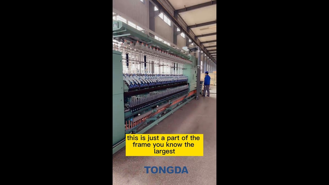 TONGDA Ring Spinning Frame and Spare Parts Manufacturing Workshop Product Display - Live Playback