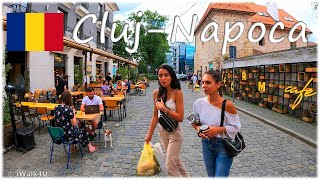 🇷🇴 Cluj-Napoca Romania Walk 4K 🏙 4K Walking Tour ☁️ 🇷🇴 (Cloudy Day)