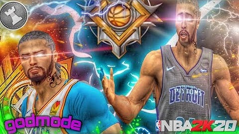 NBA 2K20 best interior finisher build🔥 small forward build! 👑👑👑 5