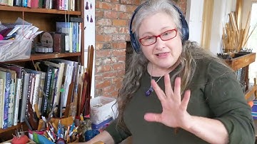 Winding a Bobbin for Weaving