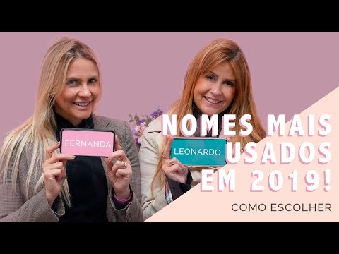 Vídeo: Como Escolher Um Nome Para Um Feto