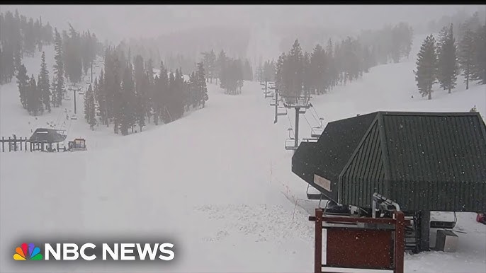 Massive Blizzard Set To Slam West Coast