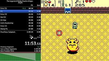 Legend of Zelda Oracle of Ages Any% Speedrun in 1:26:28