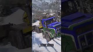 Hill Climb!! #snowrunner #ps5 #shorts