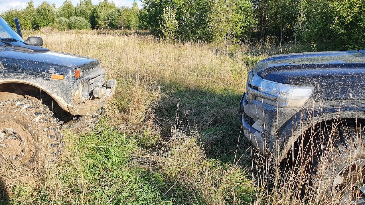 Land cruiser 200 Arctic truck, Нива на бортовых редукторах, Гелик, УАЗ на 38 и УАЗ на белках