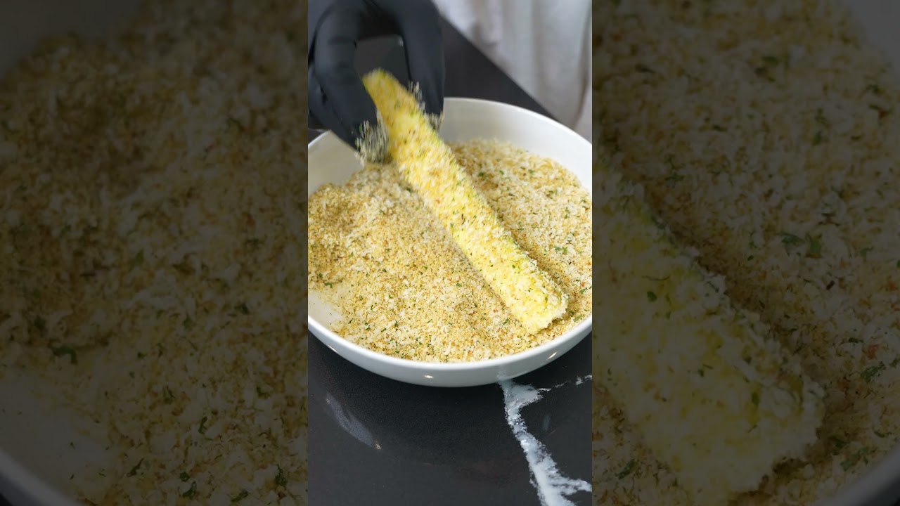 How to make Crispy Italian Zucchini Fries. 