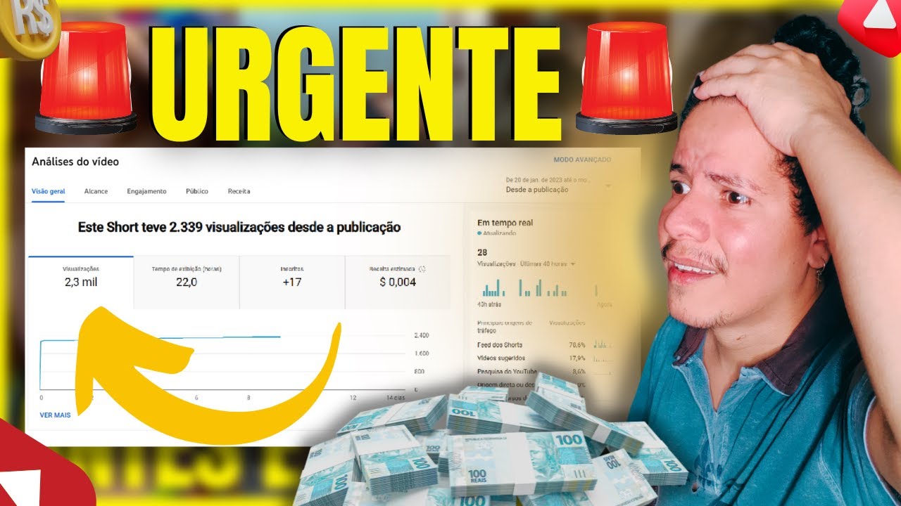 🚨URGENTE🚨 MELHOR MANEIRA DE CRESCER NO YOUTUBE EM 2023 - YouTube