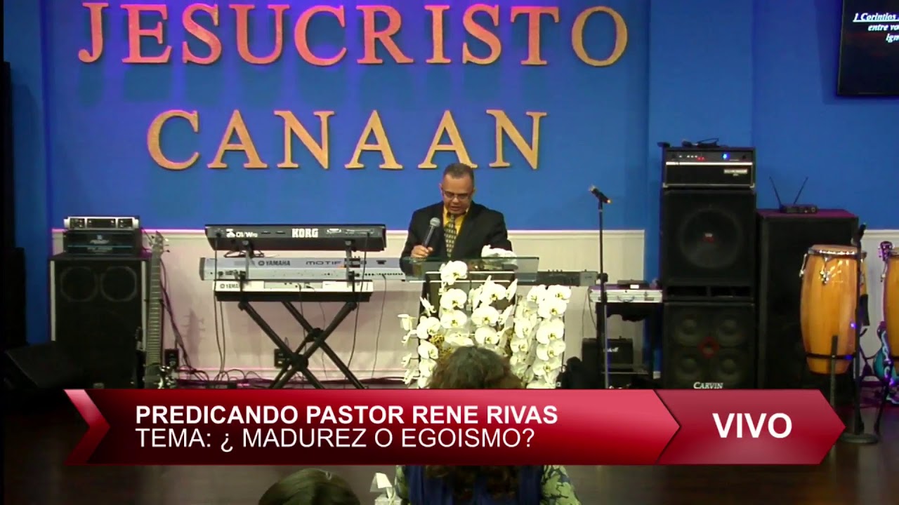 PASTOR:RENE RIVAS TEMA: MADUREZ O EGOISMO TEXTO: 1 CORINTIOS 13:4-5