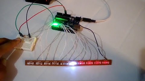 Police LED Light Bar | Arduino Control Police Light