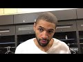 NIC BATUM after Hornets loss to Portland (Jan. 12, 2019)