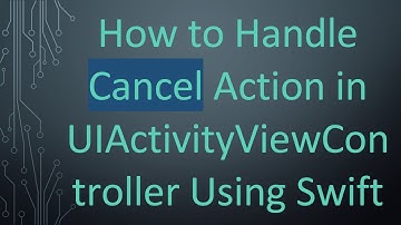 How to Handle Cancel Action in UIActivityViewController Using Swift