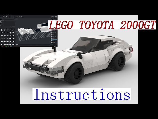 LEGO】【Instructions】Create TOYOTA 2000GT 2000GTを作る - YouTube
