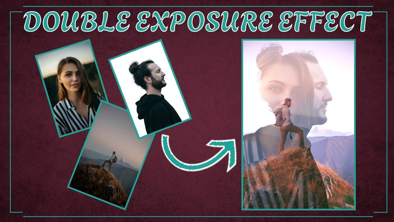 Double Exposure Effect || Photoshop tutorial. - YouTube