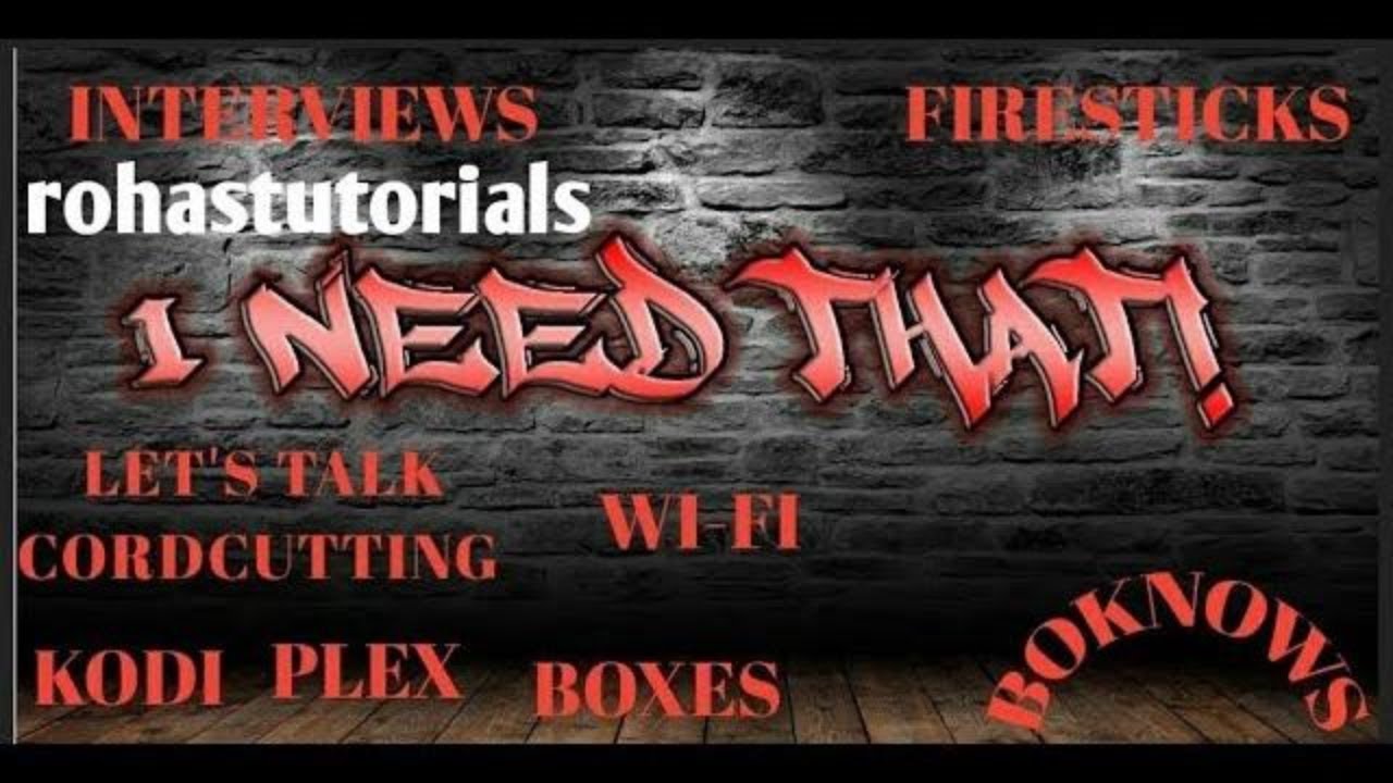 ROHASTUTORIALS INTERVIEW LET'S TALK  CUTTING THE CORD, KODI, NIVIDIA SHIELD,