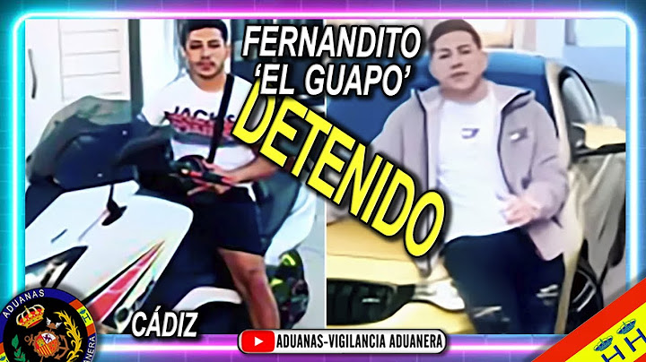Detenido Fernandito 'El Guapo' y el 'Kunfú', Cádiz - Aduanas SVA