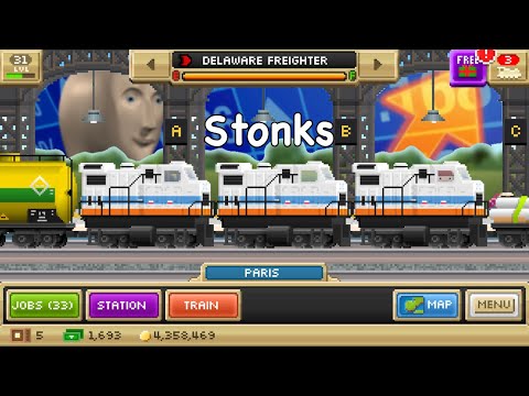 Precision Scheduled Railroading in Pocket Trains