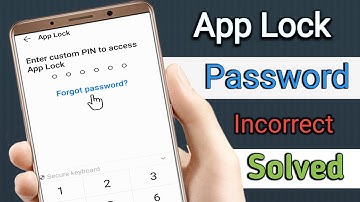 App lock ka password bhul gaye to kaise khole | What is the name of one of your teacher