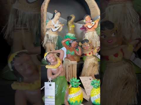 Hawaiian Tiki Bar Collection Vintage Vintagetoys Thrifting Toys Hawaii Hulagirl Collection