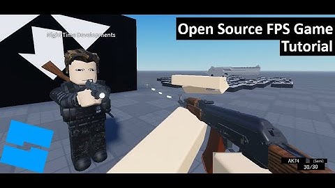 Open Source FPS GAME in Roblox Studio | Tutorial
