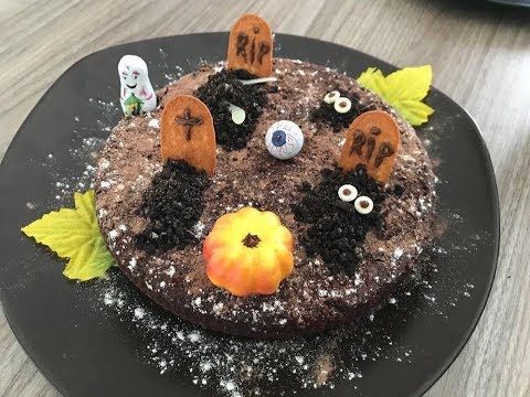 (recette)-brownie-cimetiÈre-halloween-rapide
