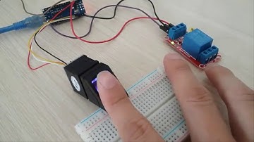 DA52: BẬT TẮT THIẾT BỊ BẰNG VÂN TAY SỬ DỤNG CẢM BIẾN R307 VÀ ARDUINO