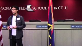2014 Peoria Unified Patriotic Speech Contest (Area 1, 7th-8th Grade)