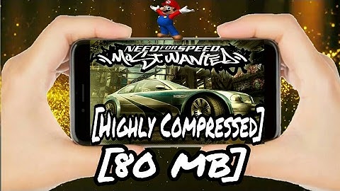 NEED FOR SPEED:- MOST WANTED 80MB SIZE [ FULL GAME ] [ HIGHLY COMPRESSED ] ( Techno GAMERx )