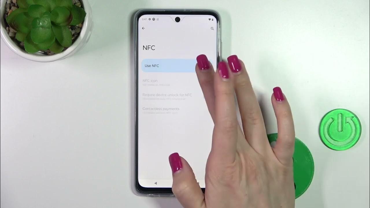 How to Use NFC Connection in MOTOROLA Moto G73? Enable / Disable NFC