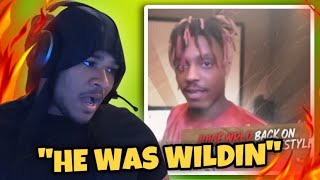 Fanum Reacts to Juice WRLD: Back on that wok freestyle 🌎