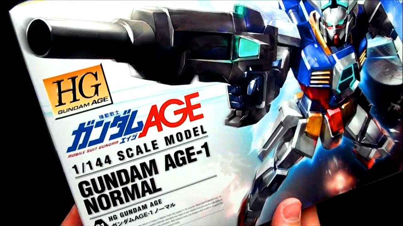 Hg 1 144 Gundam Age 1 Normal ガンダムage 1 ノーマル Youtube
