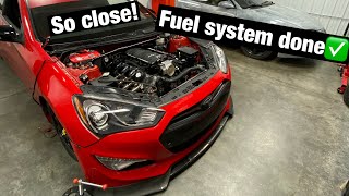 COMPLETE GENESIS LS SWAP FUEL SYSTEM! Almost ready to start! EP 14 by Kollin Lehr 1,036 views 1 year ago 8 minutes, 9 seconds