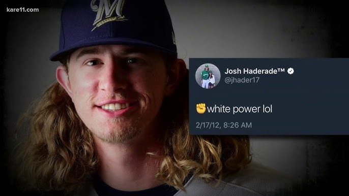 Josh Hader addresses offensive Tweets 