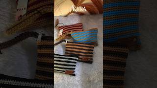 DAISY TWICE cosmetic pouch #kyra #kyrabag #kyraofficial #tasrajut #tas #handmade #crochet