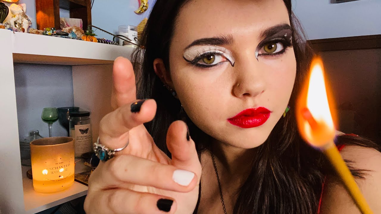 Negative Energy Pulling + Cleansing Your Spirit 🕯️ witchy asmr 🧙‍♀️