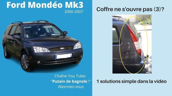 Ford Mondéo Mk3 2000-2007: problème vanne EGR (2) - YouTube