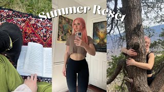 I quit my 9-5 job to create my dream life // 🪴 day in my life, workouts, summer reset
