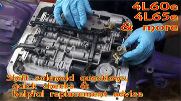 ⫷ GM 4L60-E Shift Solenoid 1-2 3-4 A and B replace p0756 p0753 p0752 ⫸