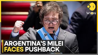 Javier Milei's government withdraws controversial tax & pension reforms | WION