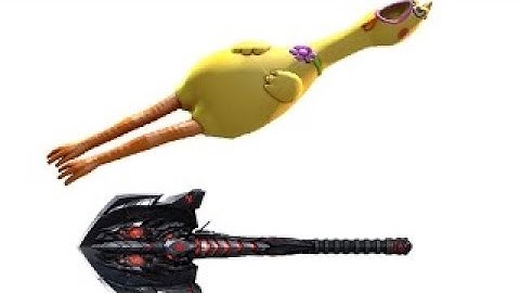 Gà Cao Su Trong Xẻng VIP Shovel Born Beast Cận Chiến Zombie