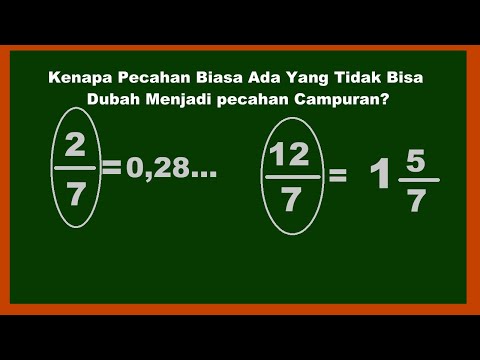 Video: Bolehkah 5.8 ditulis sebagai pecahan?